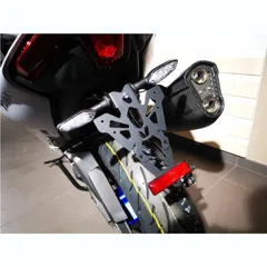 V PARTS Nummernschildhalter Schwarz für: Yamaha T-Max 560 für T-MAX560