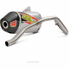 PRO CIRCUIT T-6 Full Exhaust System - Aluminium for: Yamaha TT-R110E