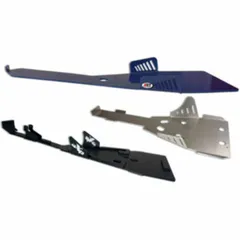 AXP Central skid plate - Aluminium 4mm for: Masai 450