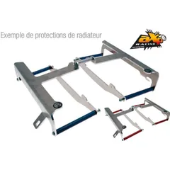 AXP Kühlerschutz aus Aluminium - für Kawasaki KXF250 KX250F