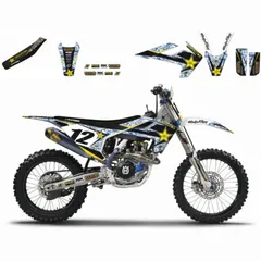 BLACKBIRD Rockstar Energy Complete Graphic Kit for: Husqvarna TC/FC TE/FE for FC250, FC350, FC450