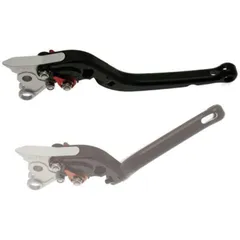 BIHR Clutch Folding Lever CNC Machined Aluminium Black Anodised for Honda CB1000R, CB1300, CBR1000RR