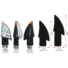 BIHR Blade LED Indicators Long Bamboo Universal