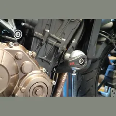 LSL Crash Pad Fitting Kit Silver for: Honda CB650F