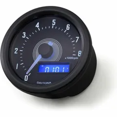 LSL Daytona RPM Counter Black