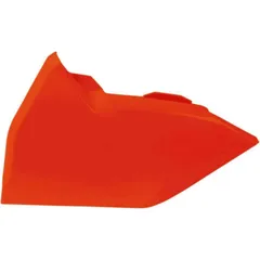 RACETECH Luftfilterkastendeckel links neonorange für: KTM für 125SX, 125XC-W, 150EXC