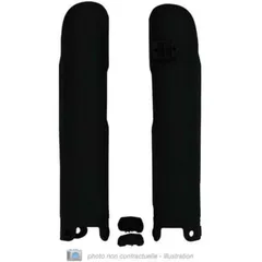 RACETECH Fork Guards - Black for CR125, SMR530, TC2504T