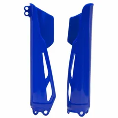 RACETECH Fork Guards - Blue for CRF450L, CRF450R, CRF450X