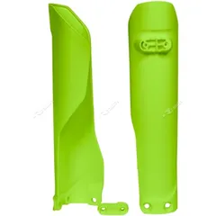 RACETECH Fork Guards - Neon Yellow for TE250, TE300