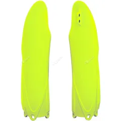 RACETECH Fork Guards - Neon Yellow for YZ250F, YZ450F