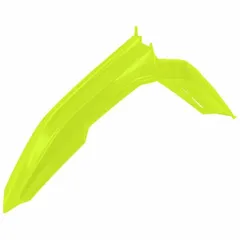 RACETECH Front Fender Neon Yellow for: Suzuki RM-Z450 for RM-Z250
