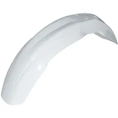 RACETECH Front Fender White for: Husqvarna for CR125, TC2504T, TC450 Hyosung TE450RAPIER
