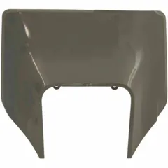 RACETECH Front Plate Quantum Grey for: Husqvarna for FE250, FE350, FE450