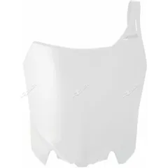 RACETECH Front Number Plate White for: Honda CRF250R/450R for CRF250R, CRF450R