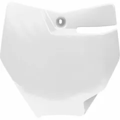 RACETECH Front Number Plate White for: KTM SX85 for 85SX