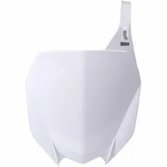RACETECH Front Number Plate White for: Yamaha YZ-450F for YZ250F, YZ450F