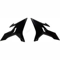 RACETECH Revolution Radiator Covers Black for: Yamaha YZ125/250