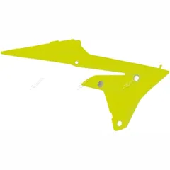RACETECH Lower Radiator Covers Neon Yellow for: Yamaha for YZ250F, YZ450F