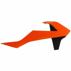RACETECH Kühlerspoiler orange/schwarz für: KTM SX85 für 85SX