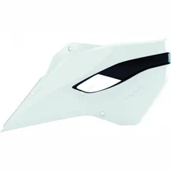 Kühlerschlitze Racetech weiß/schwarz für: Husqvarna FC/FE 250/350/450 für FC250, FC350, FC450