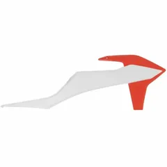 RACETECH Kühlerspoiler weiß/orange für: KTM SX/SX-F für 125SX, 150SX, 250SX