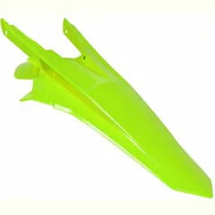 RACETECH Rear Fender Neon Yellow for: KTM for 125XC-W, 150XC-W, 250EXC