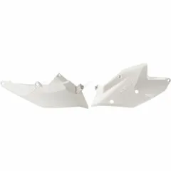 RACETECH Side Panels White for 125SX, 125XC-W, 150EXC