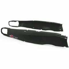 RACETECH Swingarm Protector Black R-PFCBETNR002