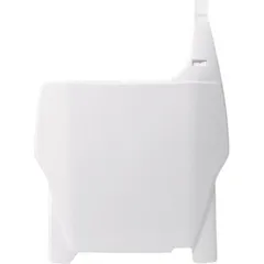 RACETECH Front Number Plate White for: Honda CR125R, CR250R, CRF250R