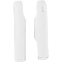 RACETECH Fork Guards - White for Yamaha WR250, WR450F, YZ125