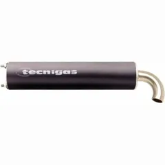 TECNIGAS SCHALLDÄMPFER TREK SCHWARZ/ALU 2-TAKTER