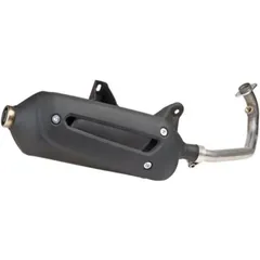 TECNIGAS New Maxi 4 Full Exhaust System - Black Aluminium for: Vespa GTS 125 for SYM GTS1254T