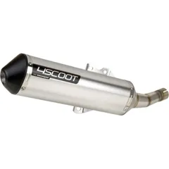 TECNIGAS 4Scoot komplette Auspuffanlage - Aluminium für: SYM GTS 125I EVO für GTS125I4T