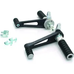 Tarozzi universal Ø12mm foldable rubber footpegs set