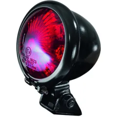 Homologierte LED-Rückleuchte rot Bihr EGG schwarz