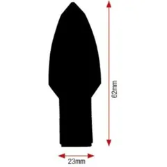 Blinker BIHR Spear LED schwarz universell