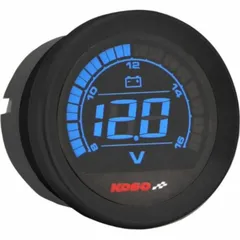 KOSO HD-02V Volt Meter Black