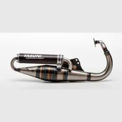 YASUNI Z series komplette Auspuffanlage - Aluminium schwarz für Peugeot BUXY502T, ELYSEO502T, LOOXOR502T