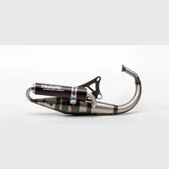 YASUNI Z series komplette Auspuffanlage - Aluminium schwarz für Aprilia, Italjet, MBK TUB306B
