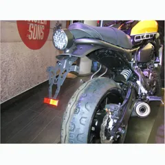 V PARTS Kennzeichenhalter schwarz für: Yamaha XSR700