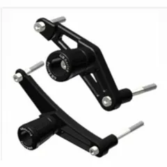 GB RACING CRASH MUSHROOM SET UPPER for: TRIUMPH DAYTONA 675 06-10 / 675R 11-12 / STREET TRIPLE 675, R 07-12
