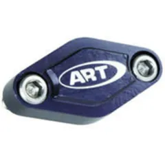 ART Brake Block Off Plate Blue ATV