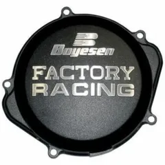 BOYESEN Factory Racing Clutch Cover Black for: Kawasaki KX450F