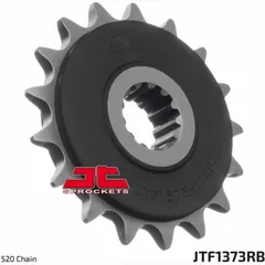 JT SPROCKETS Stahl geräuscharmes vorderes Ritzel 1373 - 520 für Honda CTX700, NC700INTEGRA, NC700S