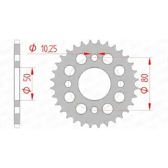 AFAM Standard Stahlritzel hinten 92127 - 420
