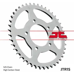 JT SPROCKETS Stahl Standard Kettenrad 15 - 525 für Benelli BN302, TRK502