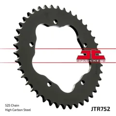 JT SPROCKETS Stahl Ritzel hinten 752 - 525 für Ducati 1000MONSTER, 1000MULTISTRADA, 1100HYPERMOTARD