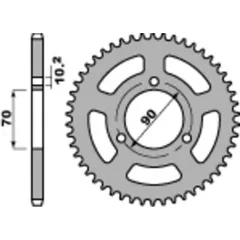 PBR Standard Stahlritzel hinten 239 - 420 für Honda MTX80