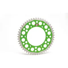 RENTHAL Twinring Aluminium Ultra-Light Self-Cleaning Hard Anodized Rear Sprocket 1120 - 520 for Kawasaki KLX250, KLX300, KLX450