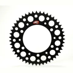 RENTHAL Aluminium Ultra-Light Self-Cleaning Rear Sprocket 123U - 520 for Suzuki DR350, DR-Z400, DR-Z400SM